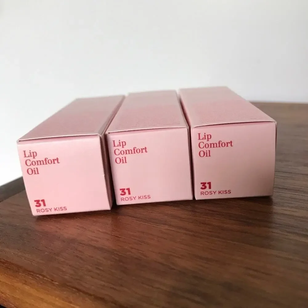 CLARINS #31 Love Lip Comfort Oil #31 Rosy Kiss - Bundle of 3, brand new in box